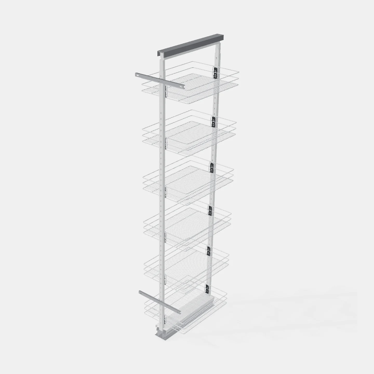 Ancho 400mm 6 Bandejas Al x An x Pr(mm): 1700-1850x330x510
