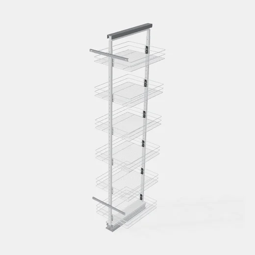 Ancho 450mm 6 Bandejas Al x An x Pr(mm): 1700-1850x380x510