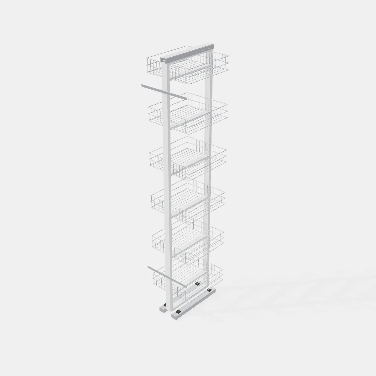 Ancho 450mm 6 Bandejas Al x An x Pr(mm): 1850-2000x380x510