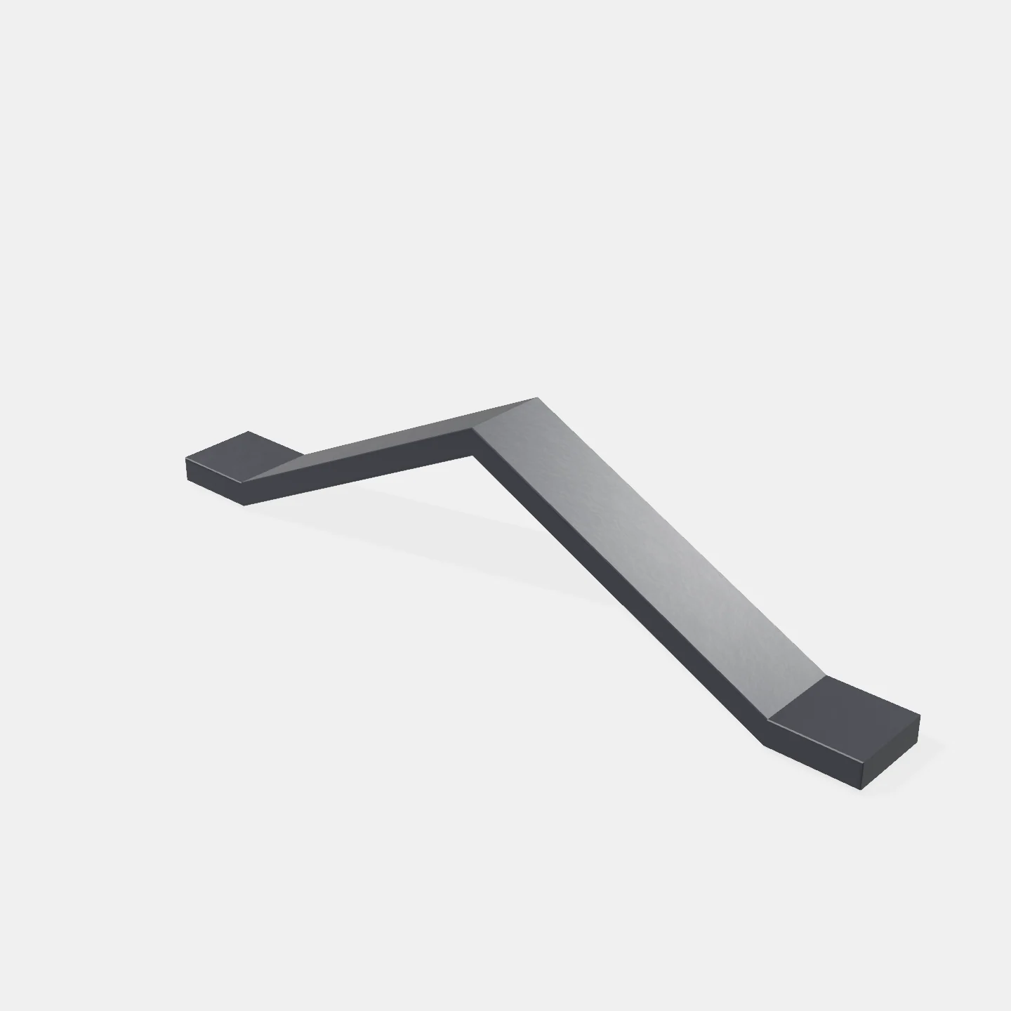 Manija Tirador 15 Cubik Acero Negro Satinado 96mm