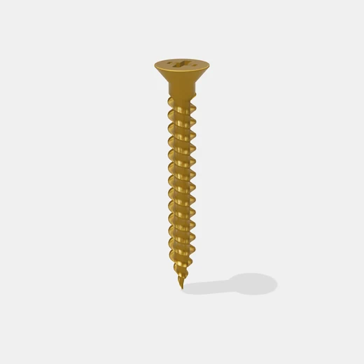 Tornillo Fix 3.5x30mm Phillips Amarillo - Origen China