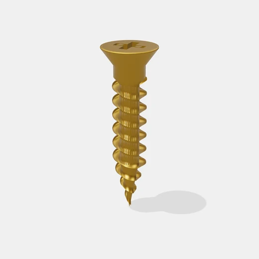 Tornillo Fix 4.0x20mm Phillips Amarillo